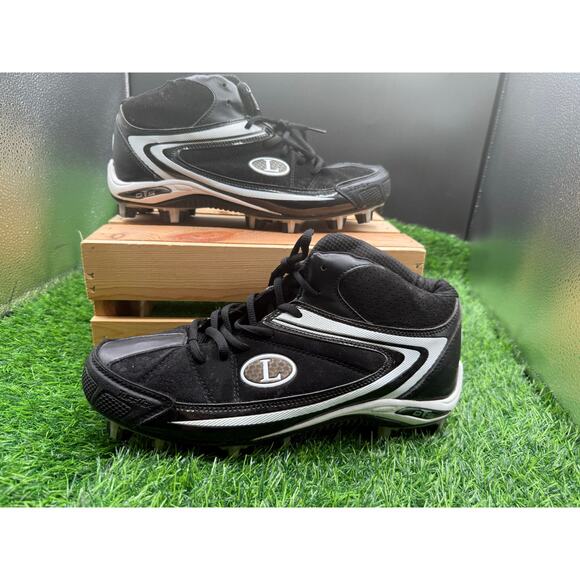 Louisville Slugger - Black/ Gray/ White - Cleats - Size 9M main image 5